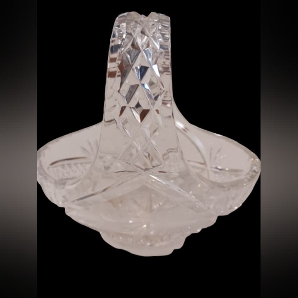 VINTAGE CLEAR CRYSTAL GLASS MADE IN GERMANY 🇩🇪